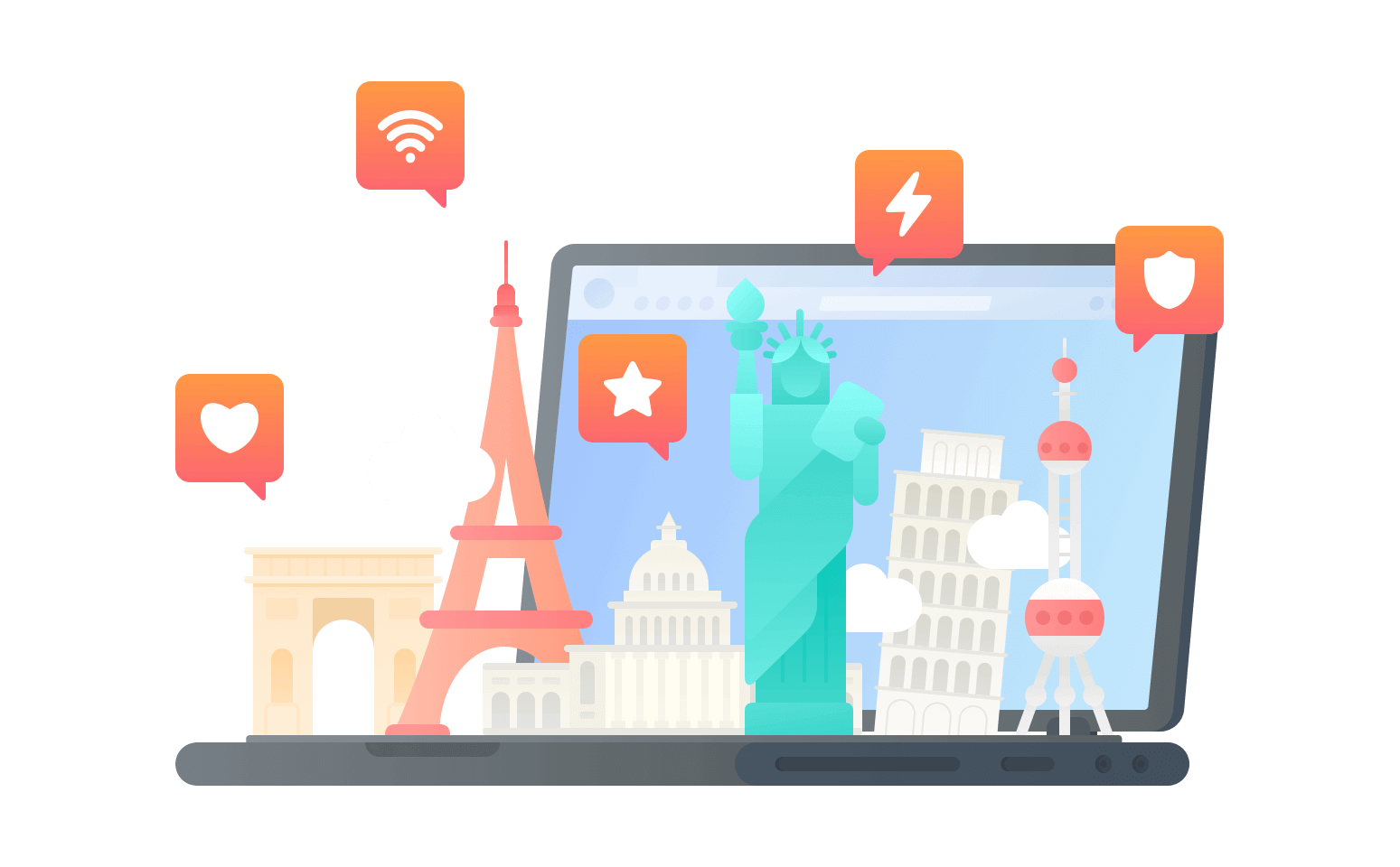 在诺福克群岛连接到中国的软件 - 翻回VPN